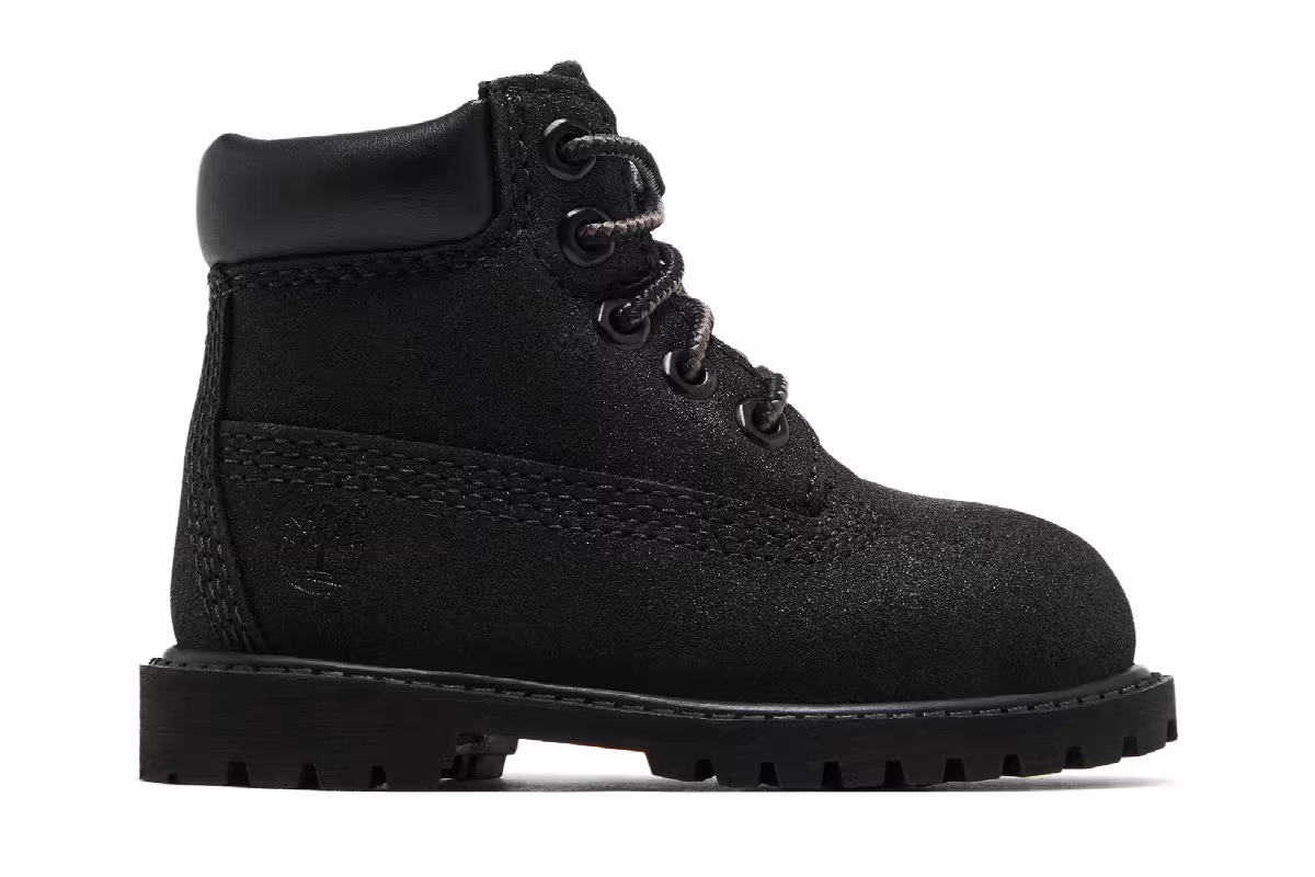 Timberland 6 Inch Premium Toddler Black, view 2