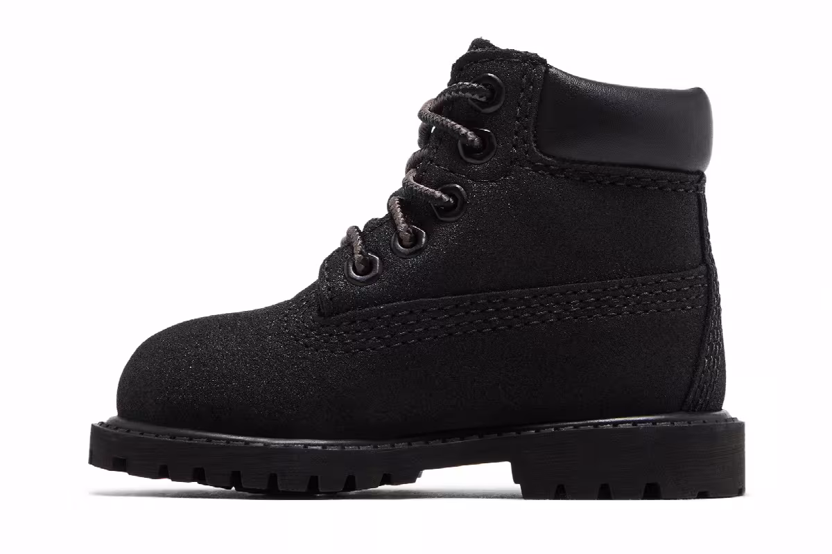 Timberland 6 Inch Premium Toddler Black, view 4