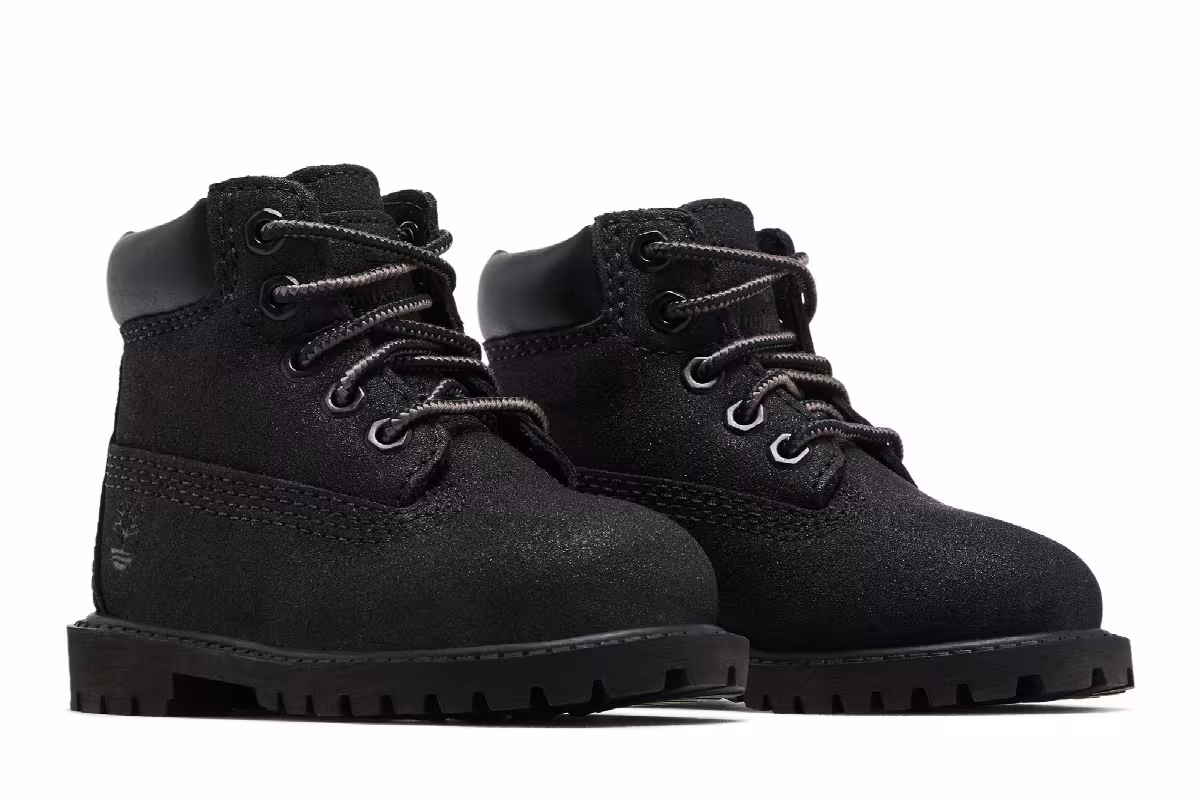 Timberland 6 Inch Premium Toddler Black, view 9