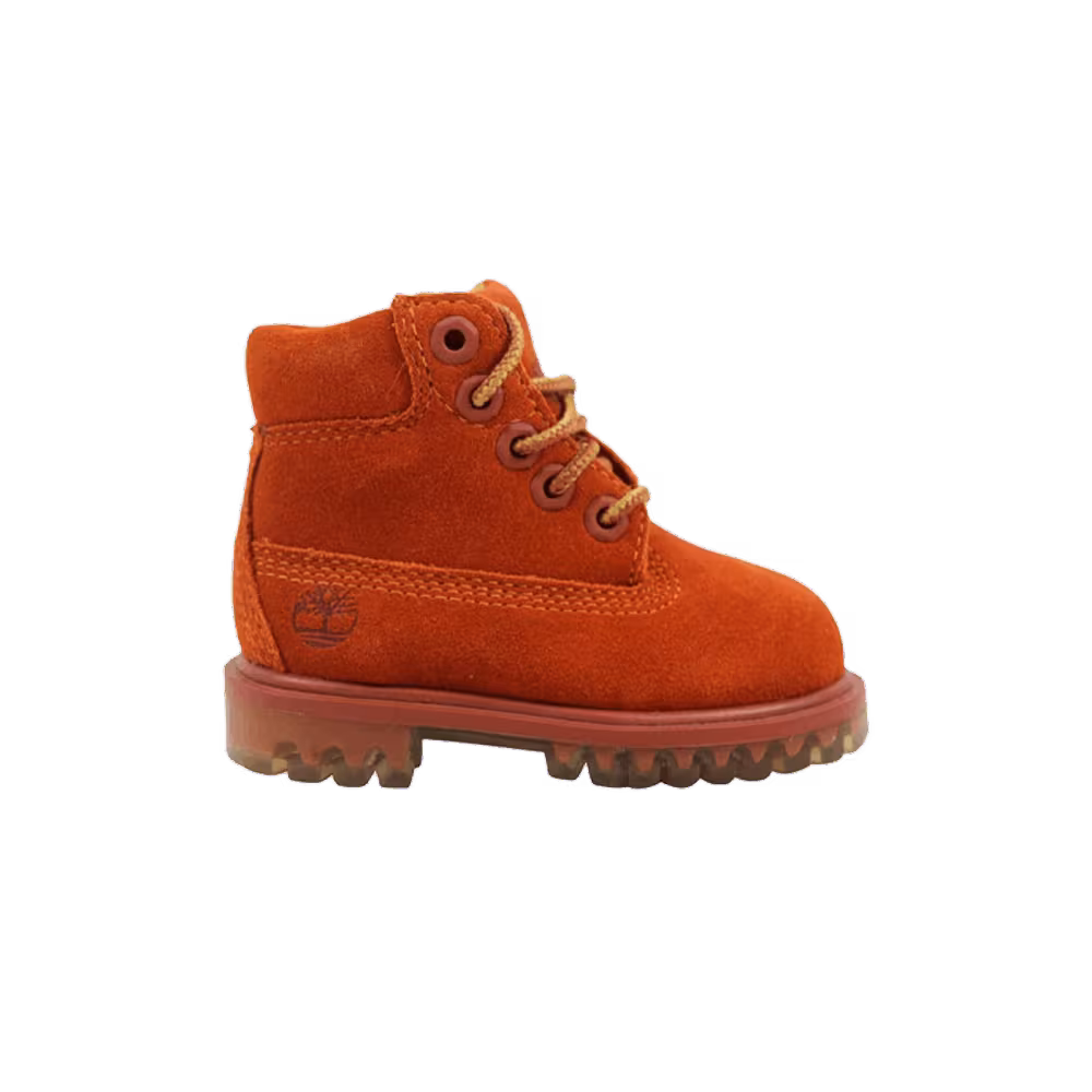 Timberland 6 Inch Premium Toddler Orange Rust