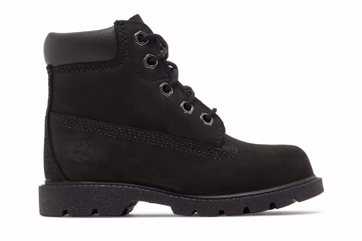 Timberland 6 Inch Classic Boot Toddler Black, view 2