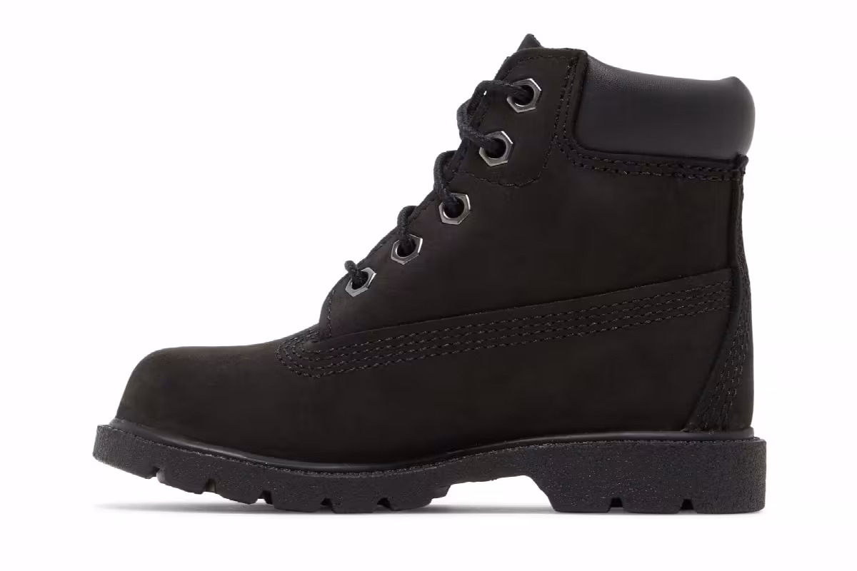 Timberland 6 Inch Classic Boot Toddler Black, view 4
