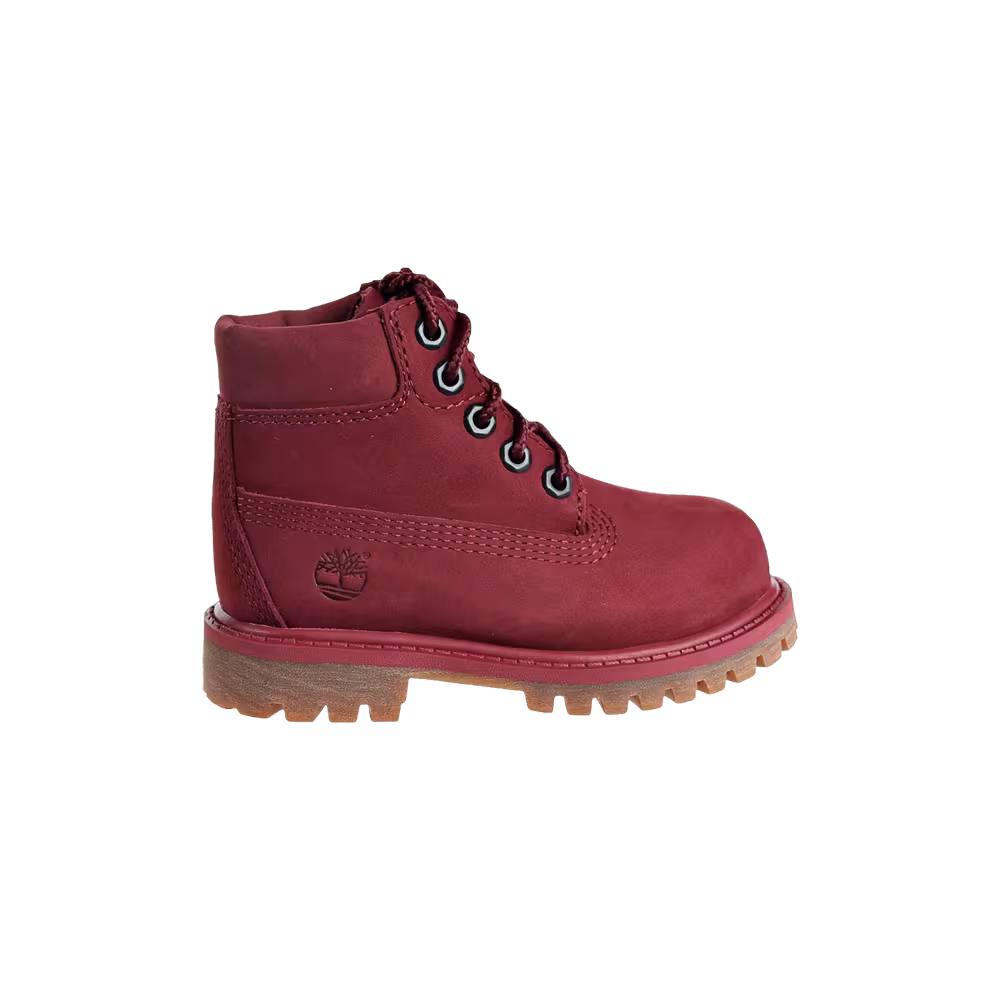 Timberland 6 Inch Toddler Burgundy