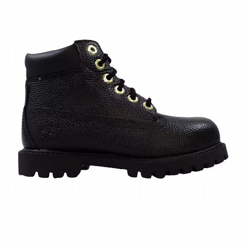 Timberland 6 Inch Premium Boot Toddler 'Black Basketball Leather'