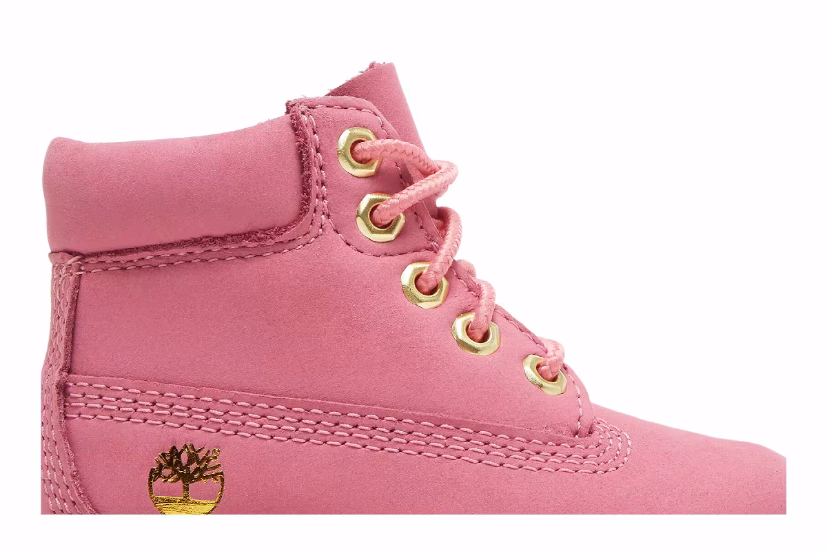 Timberland 6 Inch Premium Boot Toddler Medium Pink, view 3