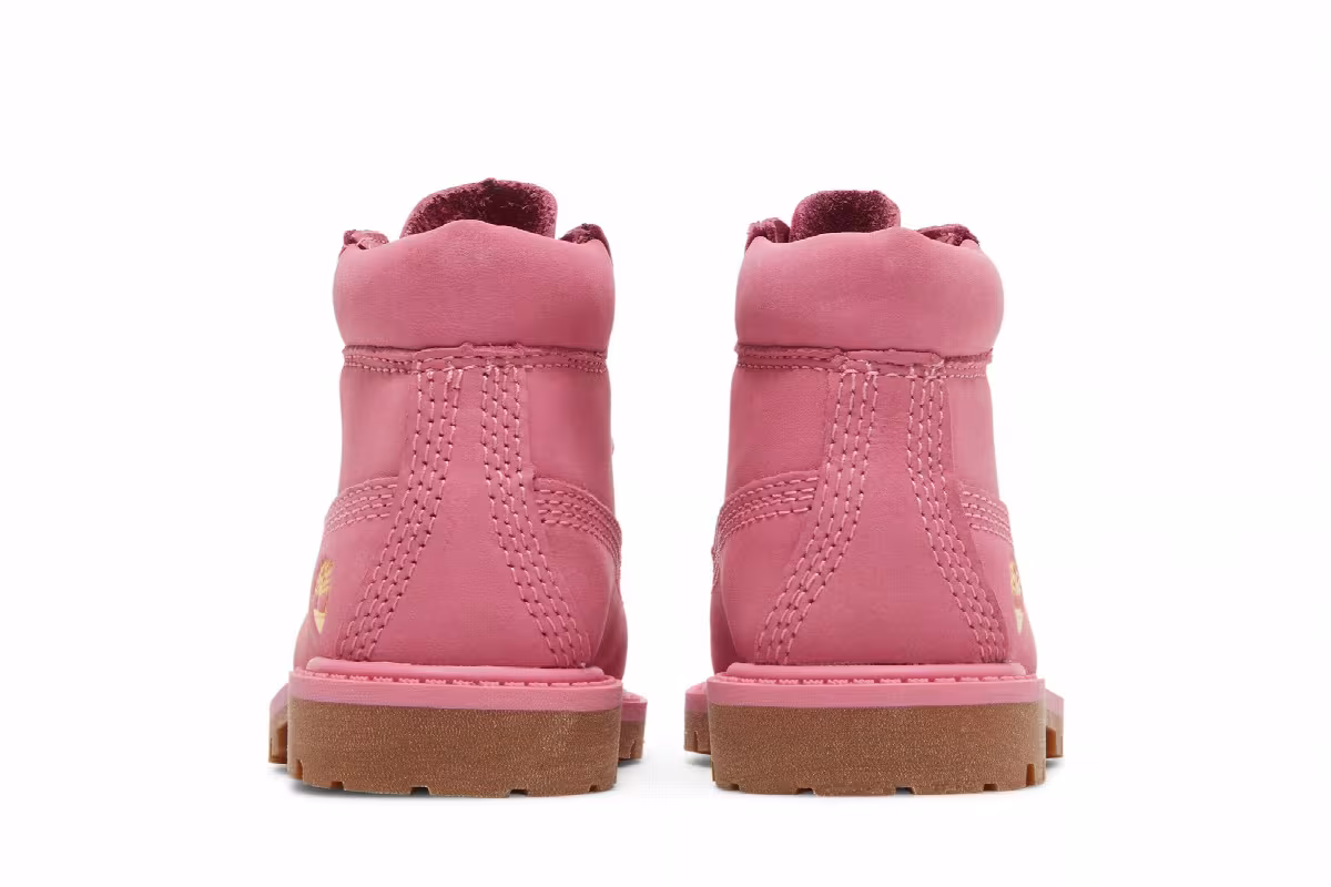 Timberland 6 Inch Premium Boot Toddler Medium Pink, view 7