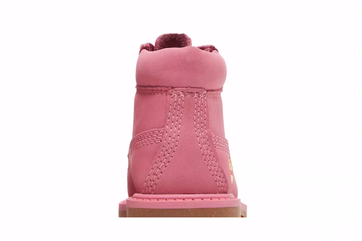 Timberland 6 Inch Premium Boot Toddler Medium Pink, view 8