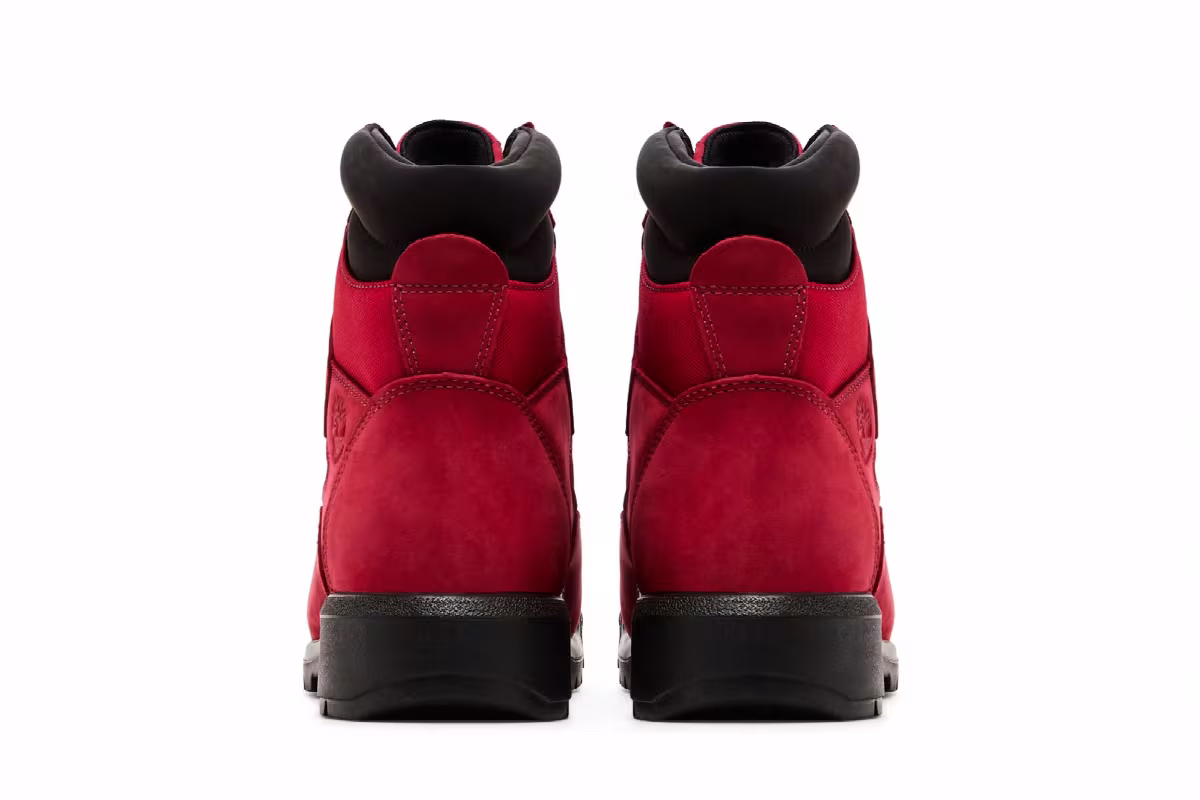 Timberland 6 Inch Field Boot Red Black, view 7