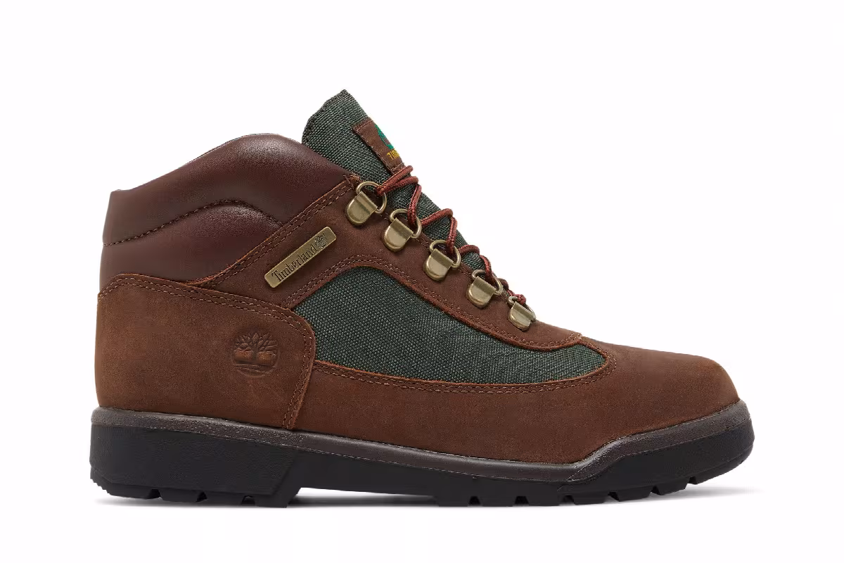 Timberland Field Boot Junior Dark Brown, view 2