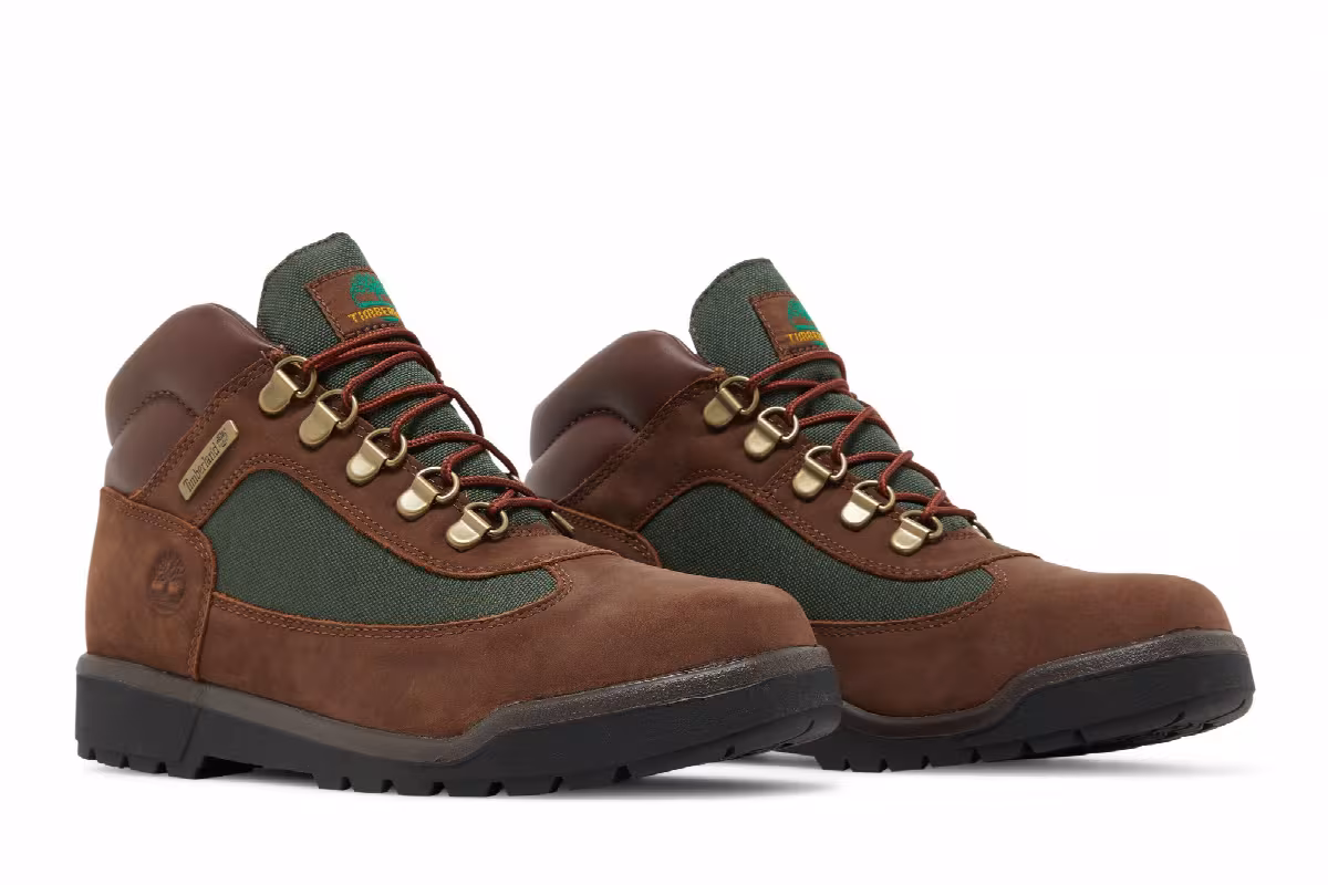 Timberland Field Boot Junior Dark Brown, view 9