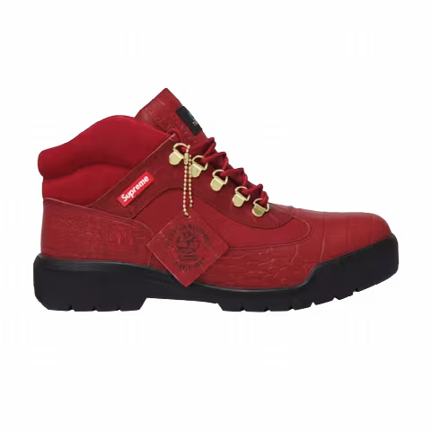 Supreme x Timberland Field Boot 'Croc Pack - Red'