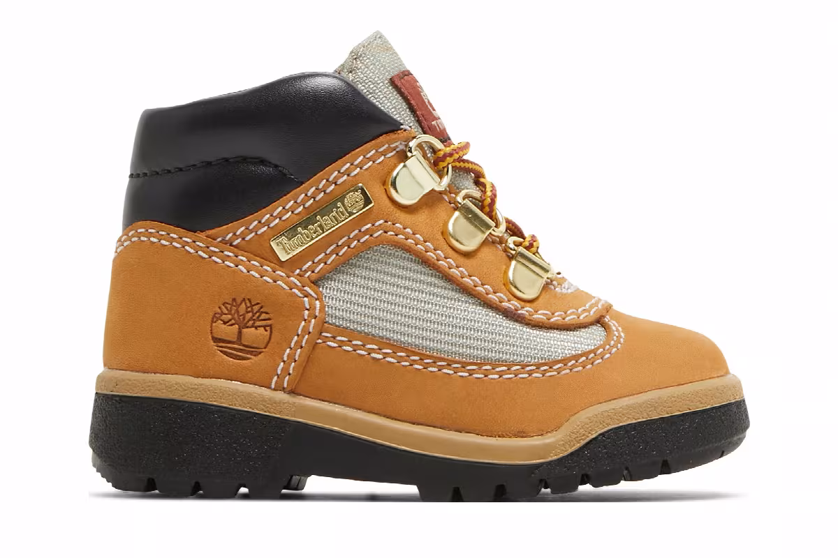 Timberland Field Boot Toddler Wheat, view 2