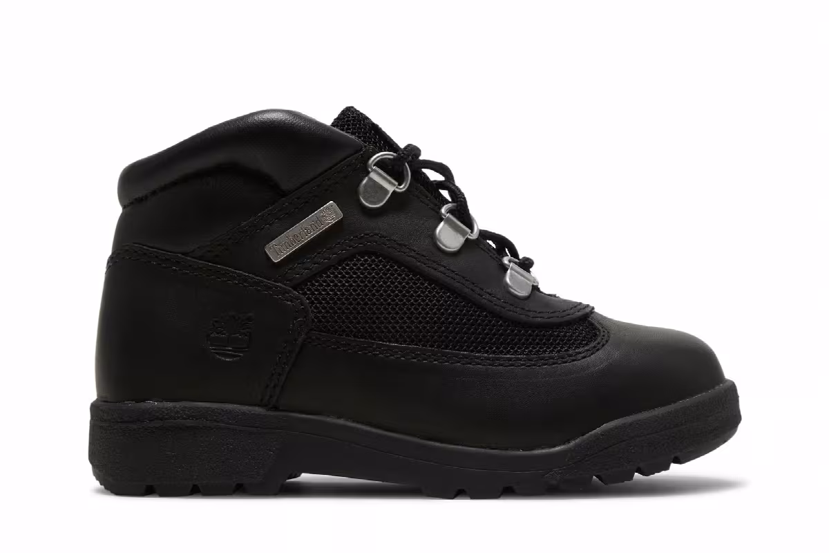 Timberland Field Boot Toddler Black, view 2