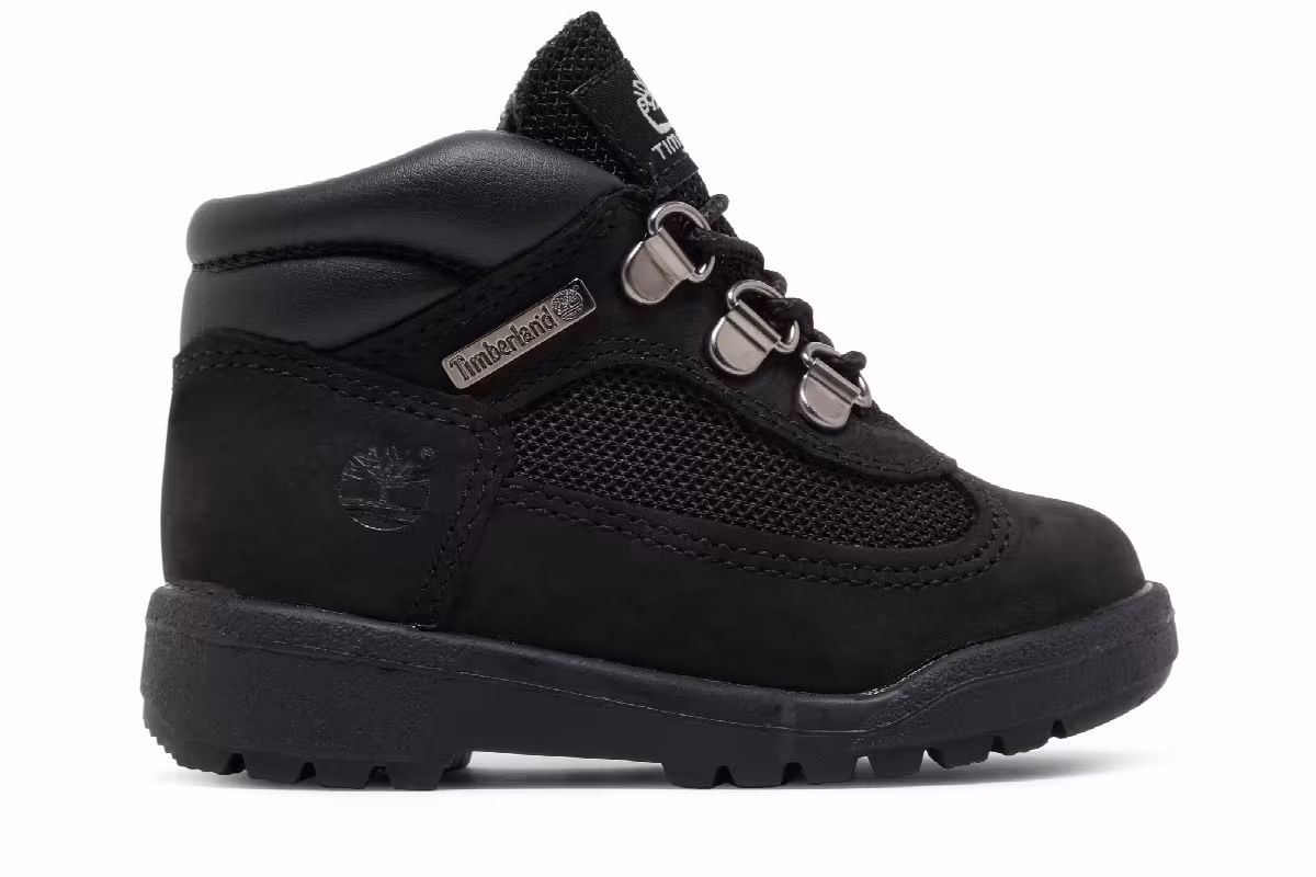 Timberland Field Boot Toddler Black, view 2