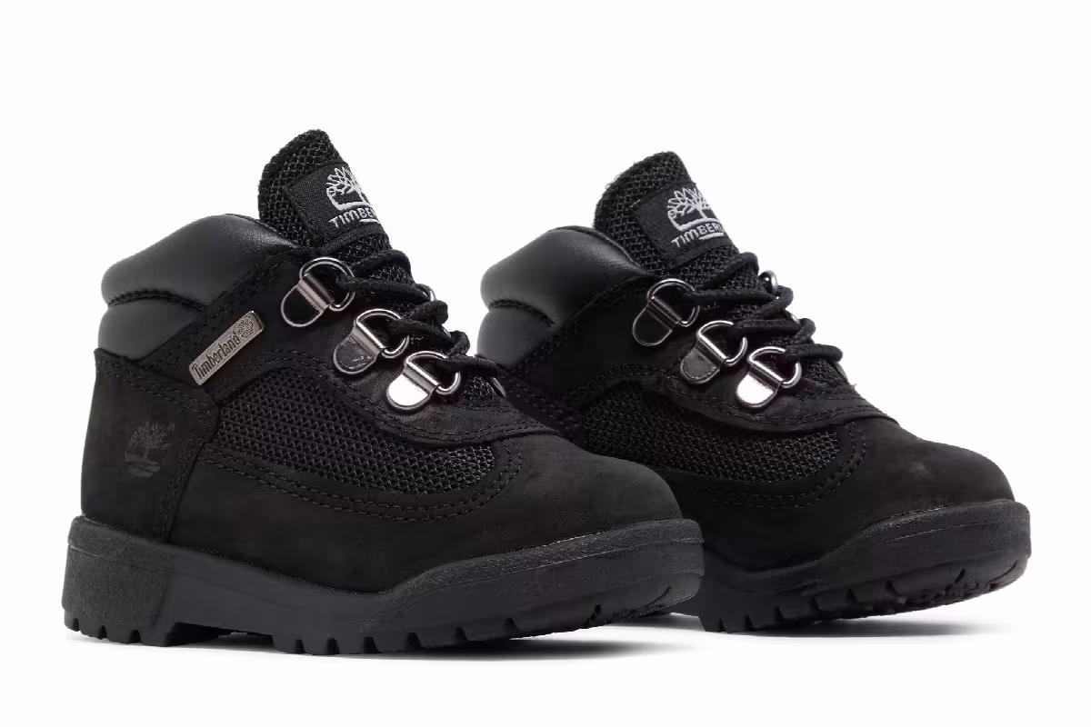 Timberland Field Boot Toddler Black, view 9