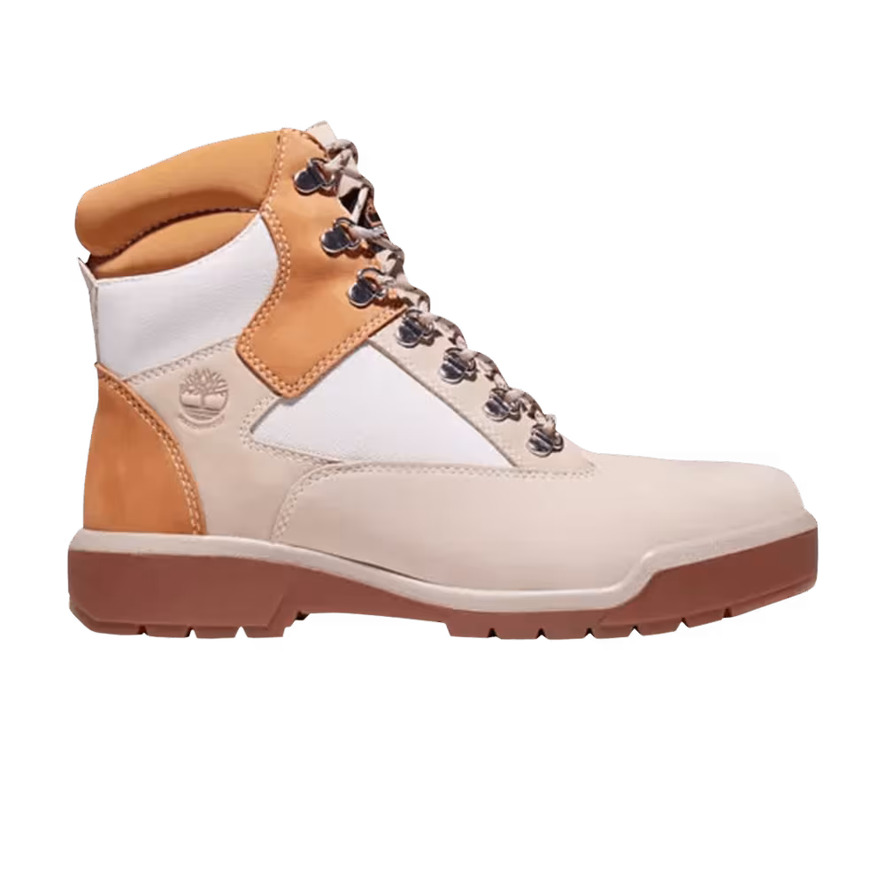 Timberland 6 Inch Waterproof Field Boot Light Beige