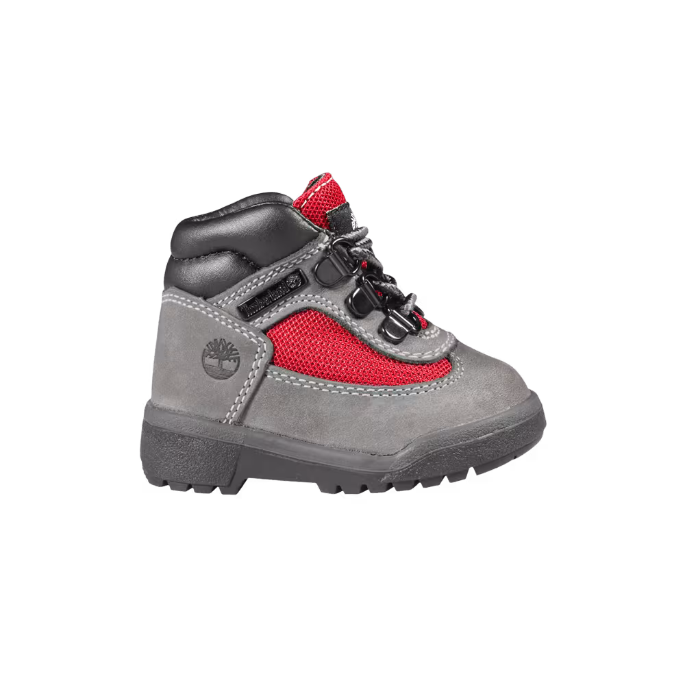 Timberland Field Boot Mid Boot Toddler Grey Red