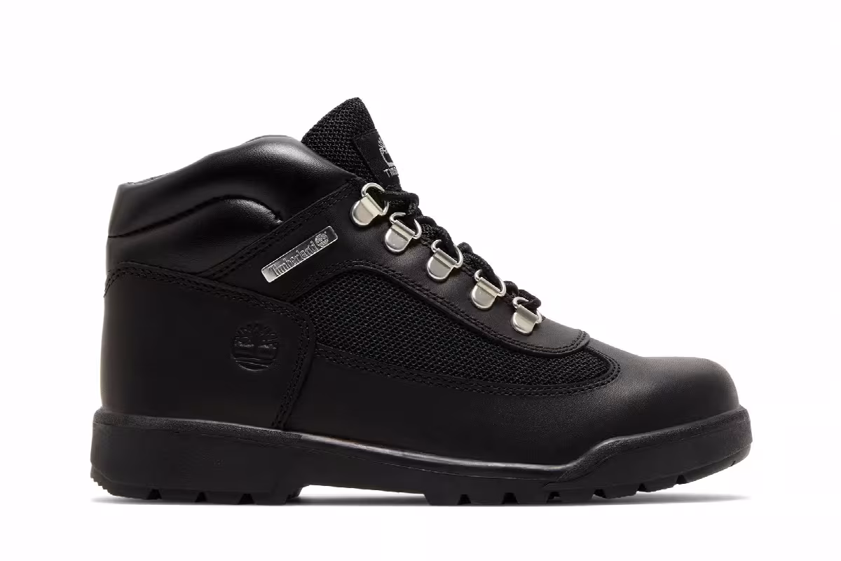 Timberland Field Boot Junior Black, view 2