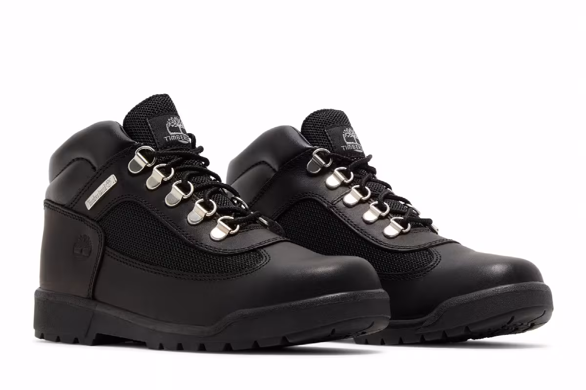 Timberland Field Boot Junior Black, view 9