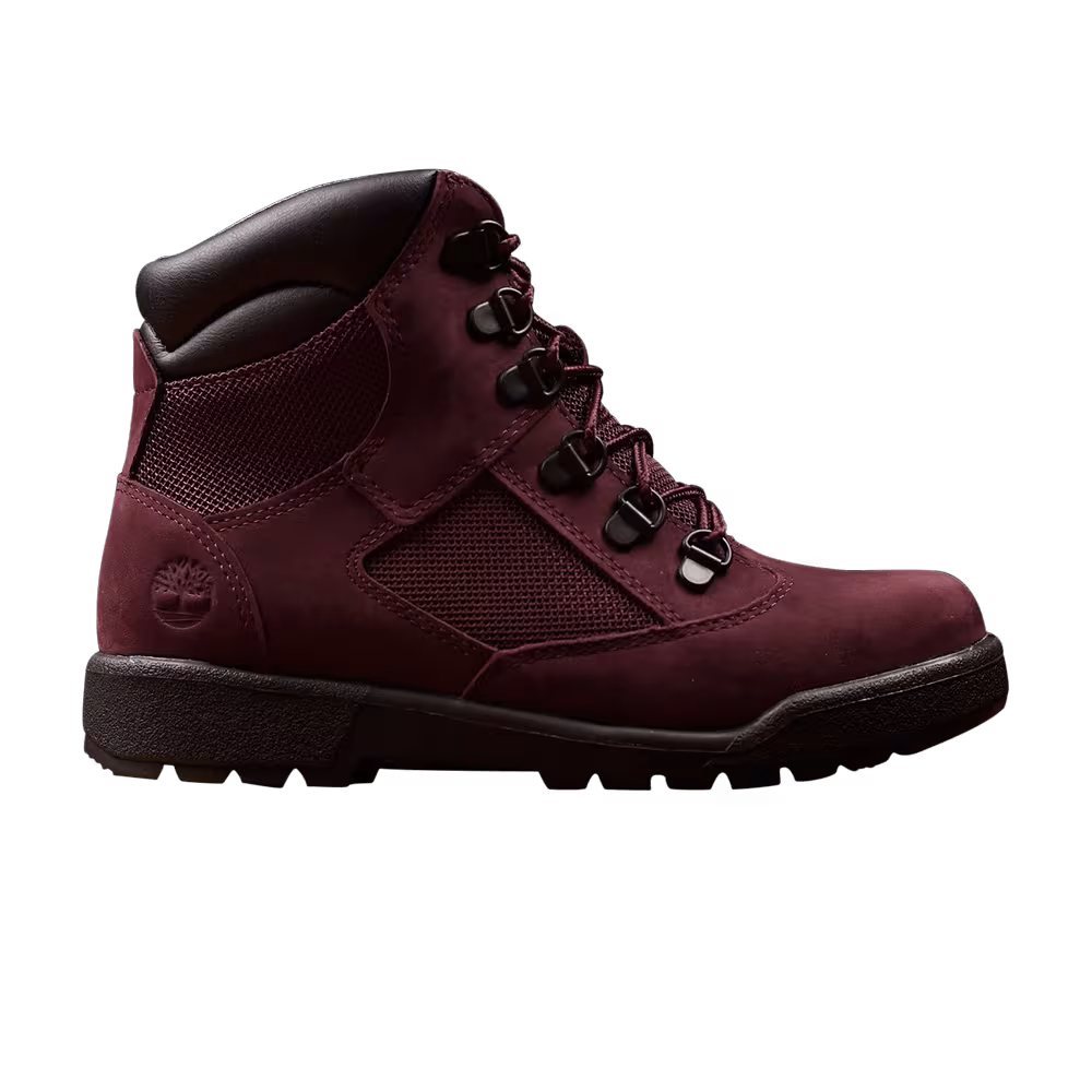 Timberland Field Boot Junior Burgundy