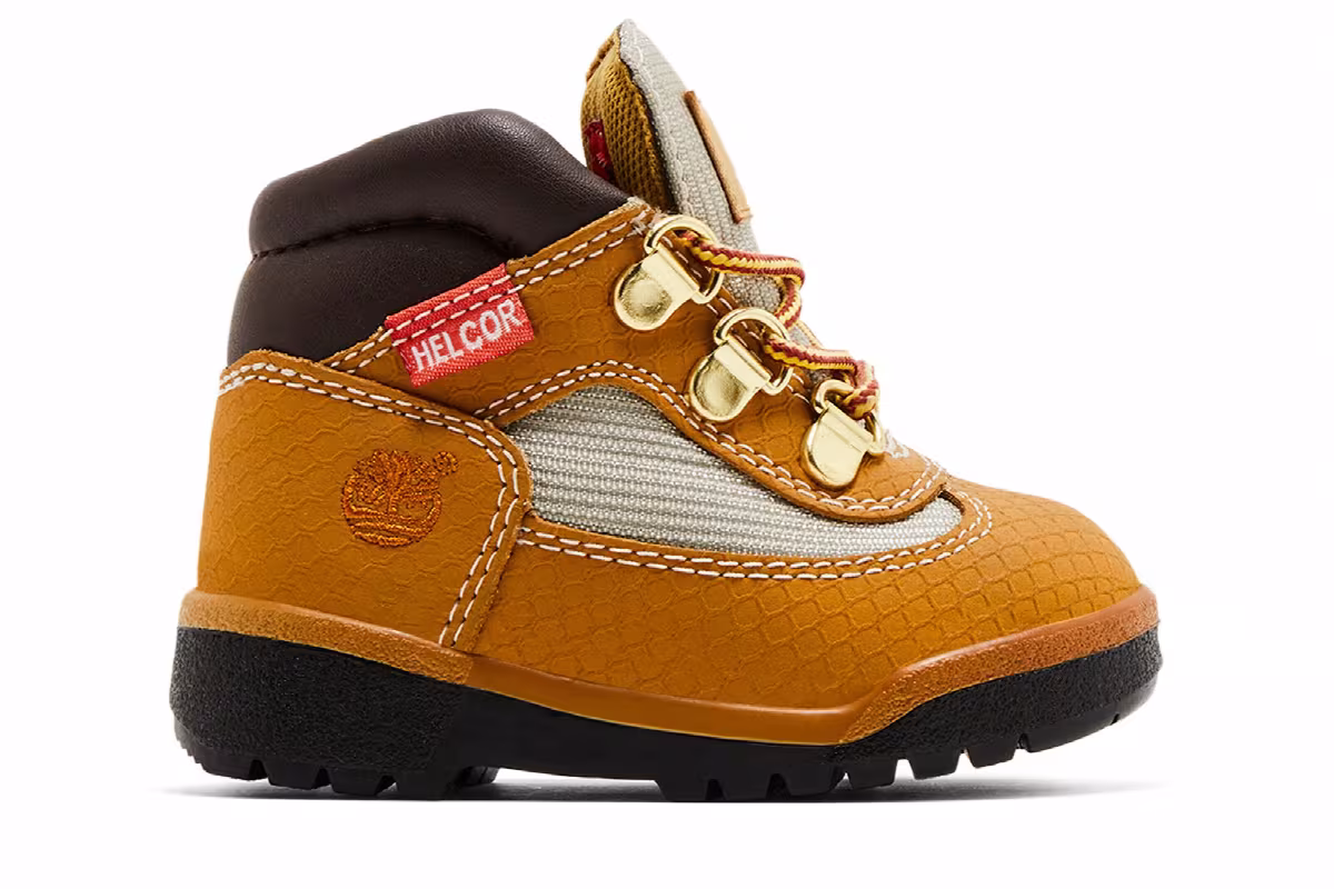Timberland Field Boot Toddler Wheat, view 2