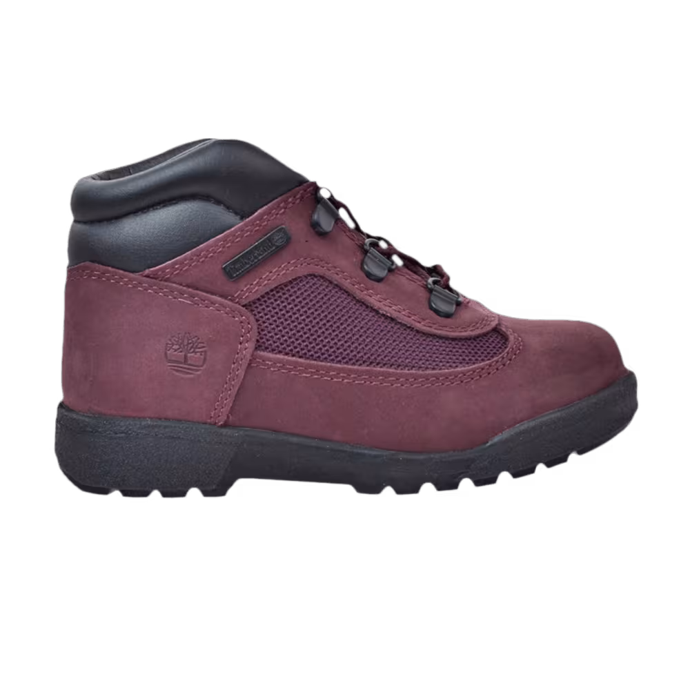 Timberland Field Boot Toddler Burgundy