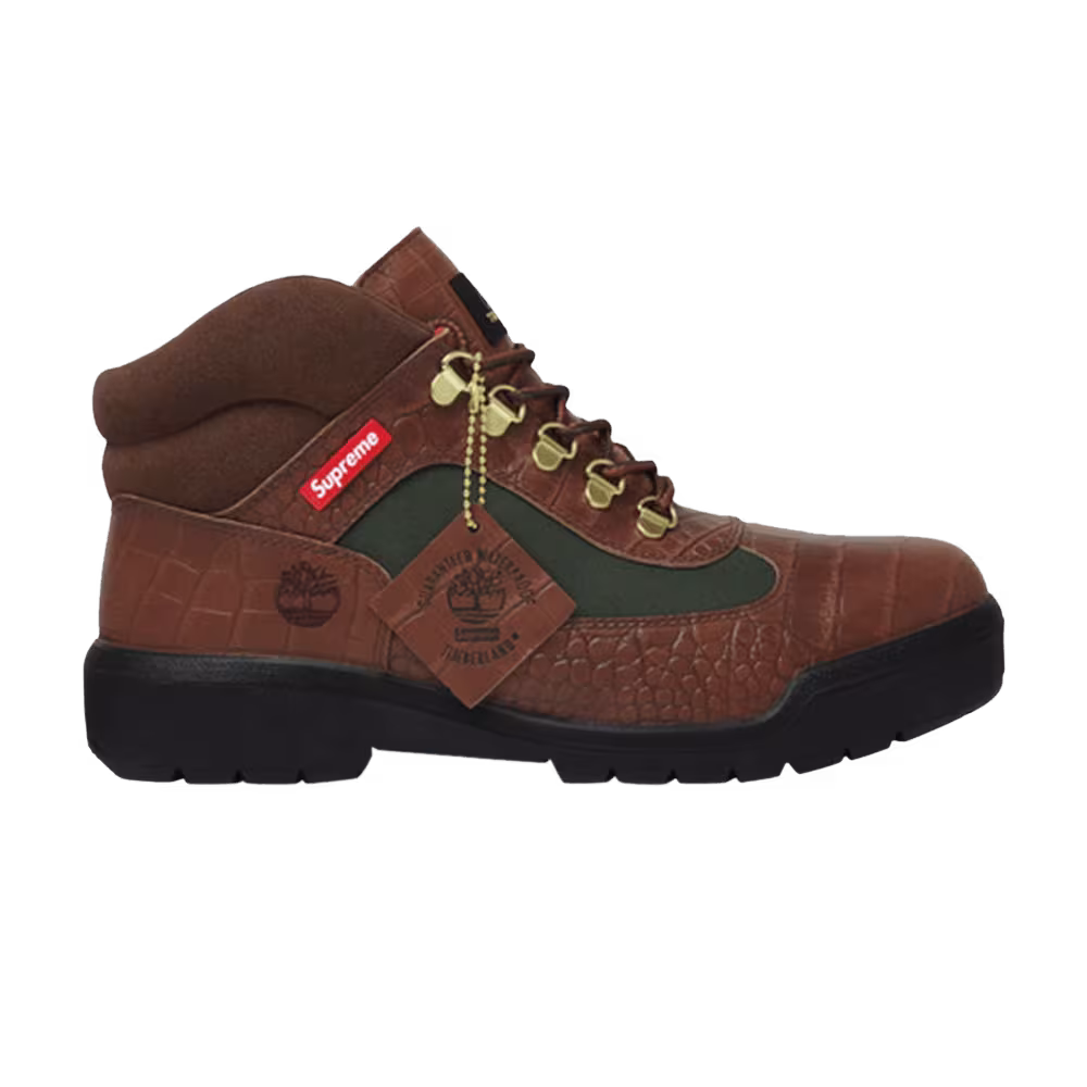 Supreme x Timberland Field Boot Croc Pack - Beef & Broccoli