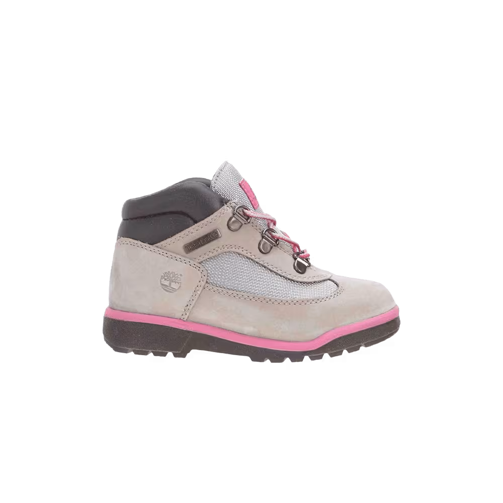 Timberland Field Boot Toddler Grey Pink