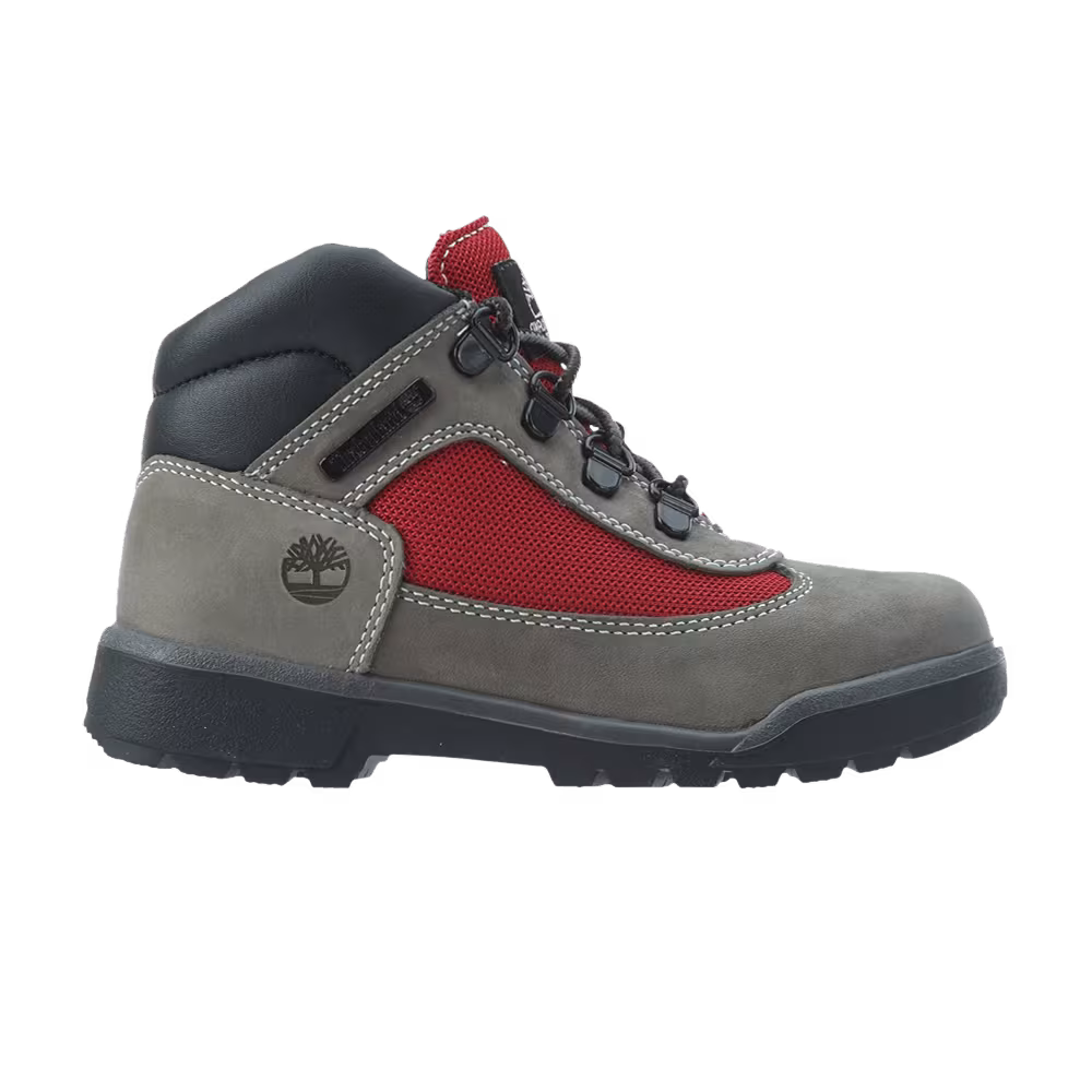 Timberland Field Boot Mid Boot Youth Grey Red