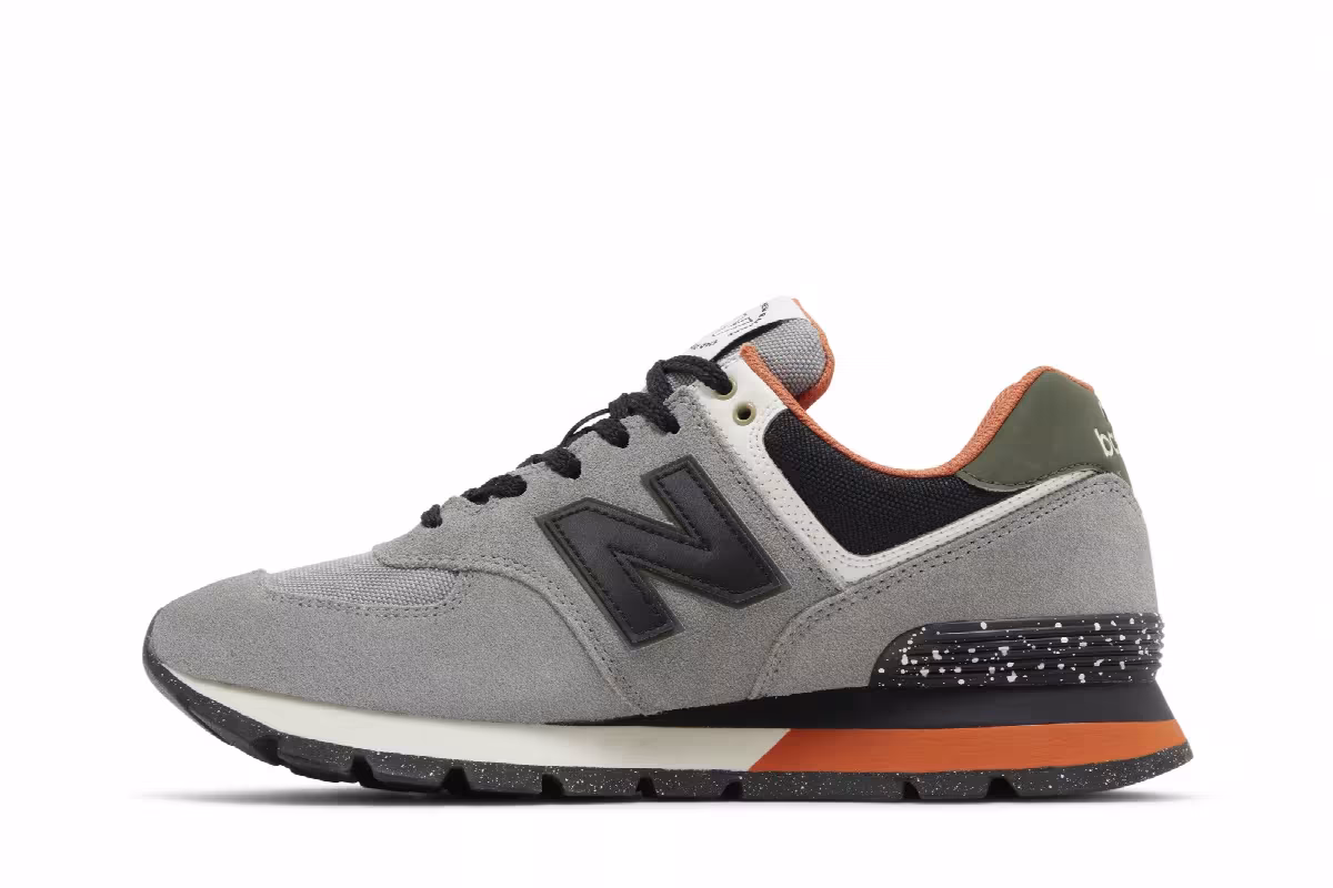 New Balance 574 Rugged Apollo Grey Black, view 4