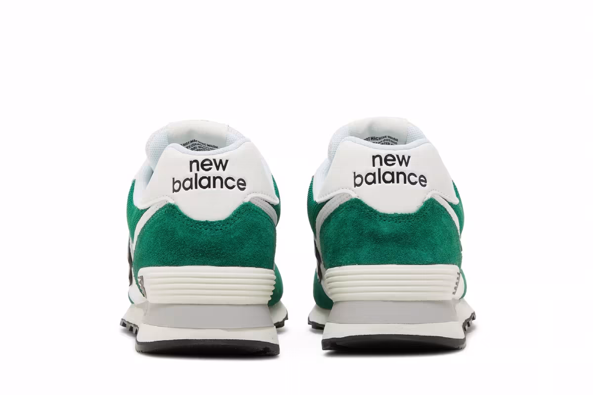 New Balance 574 Classic Pine White, view 7