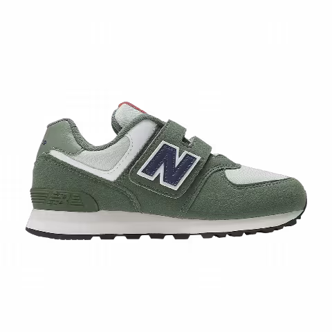 New Balance 574 Hook & Loop Little Kid Wide 'Nori'