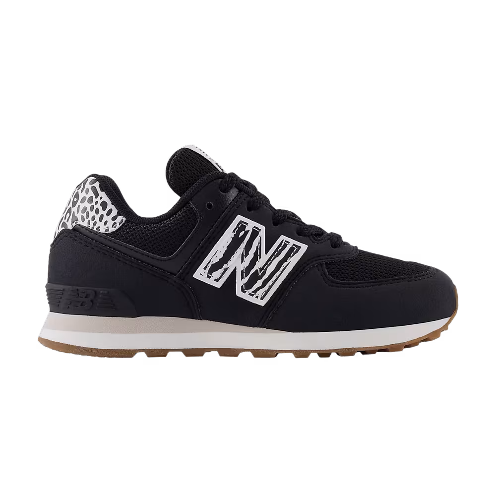 New Balance 574 Little Kid Wide Animal Print