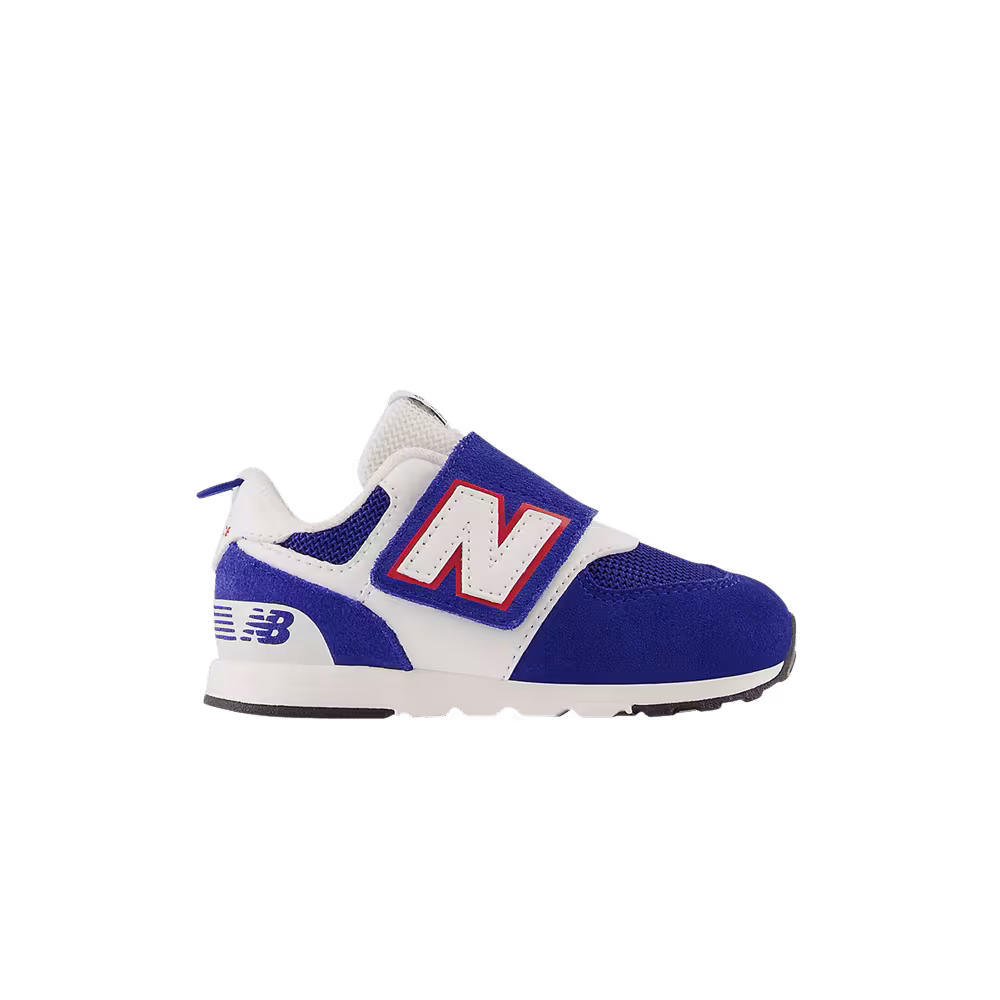 New Balance 574 New-B Hook & Loop Toddler Team Royal White