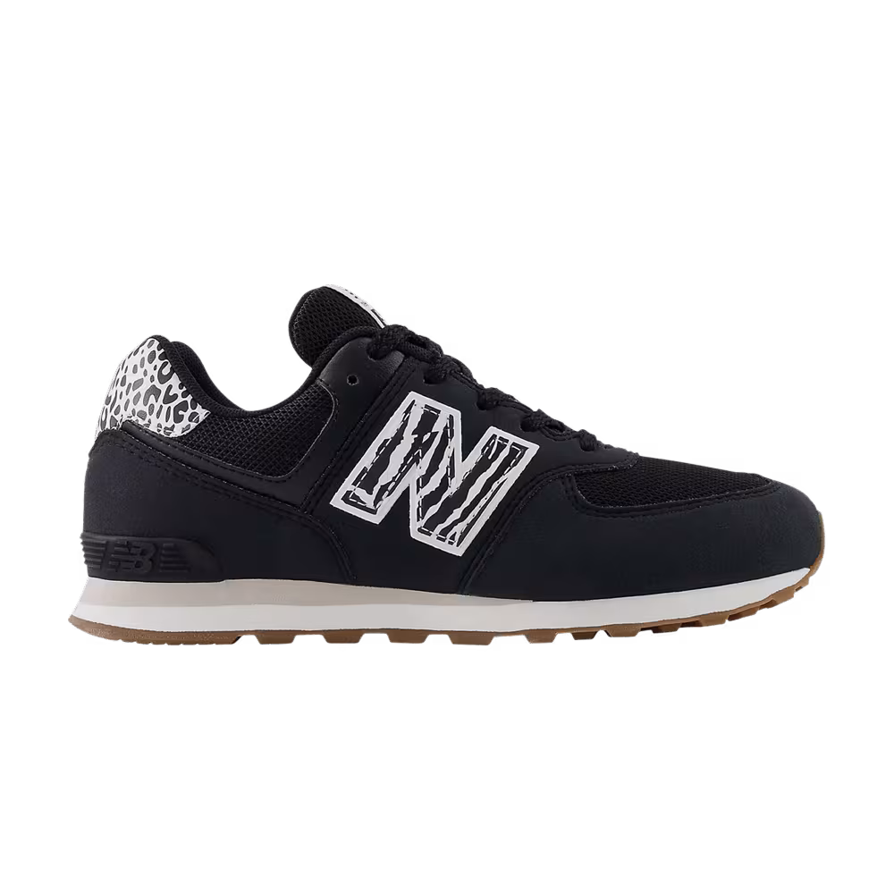 New Balance 574 Big Kid Animal Print