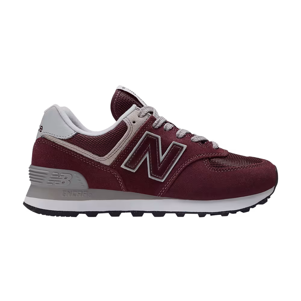 New Balance Women's 574 Wide Core Pack - Burgundy
