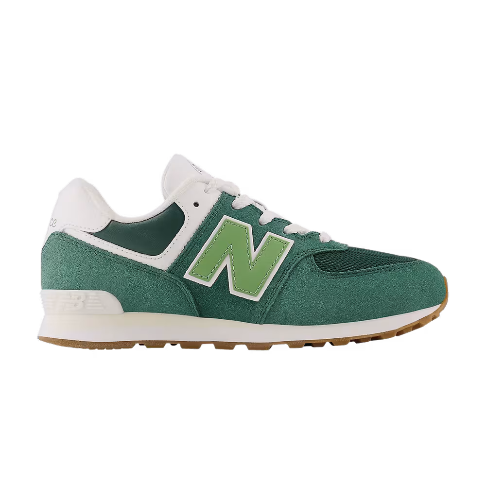 New Balance 574 Big Kid NB Athletics - Nightwatch Green