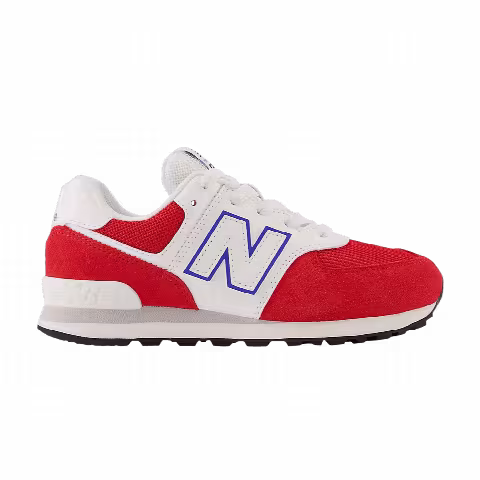 New Balance 574 Little Kid Wide 'Team Red White'