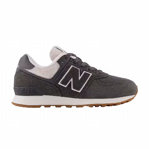 New Balance 574 Little Kid 'Floral - Blacktop Gum'