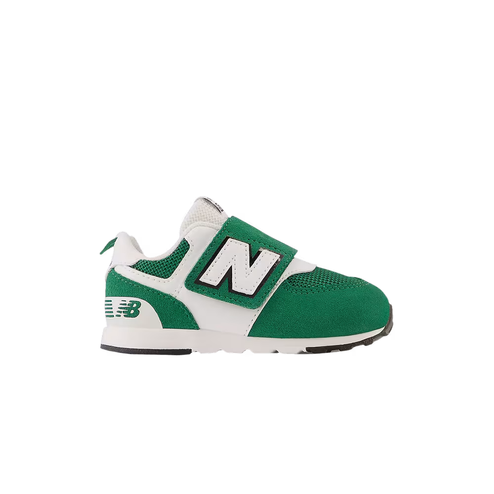 New Balance 574 New-B Hook & Loop Toddler Classic Pine White