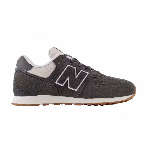 New Balance 574 Big Kid 'Floral - Blacktop Gum'