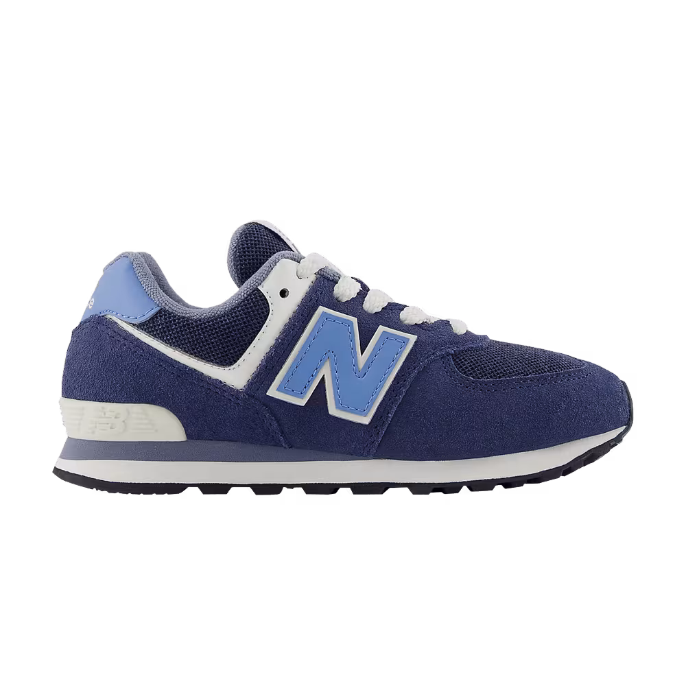 New Balance 574 Little Kid Wide NB Athletics - Navy