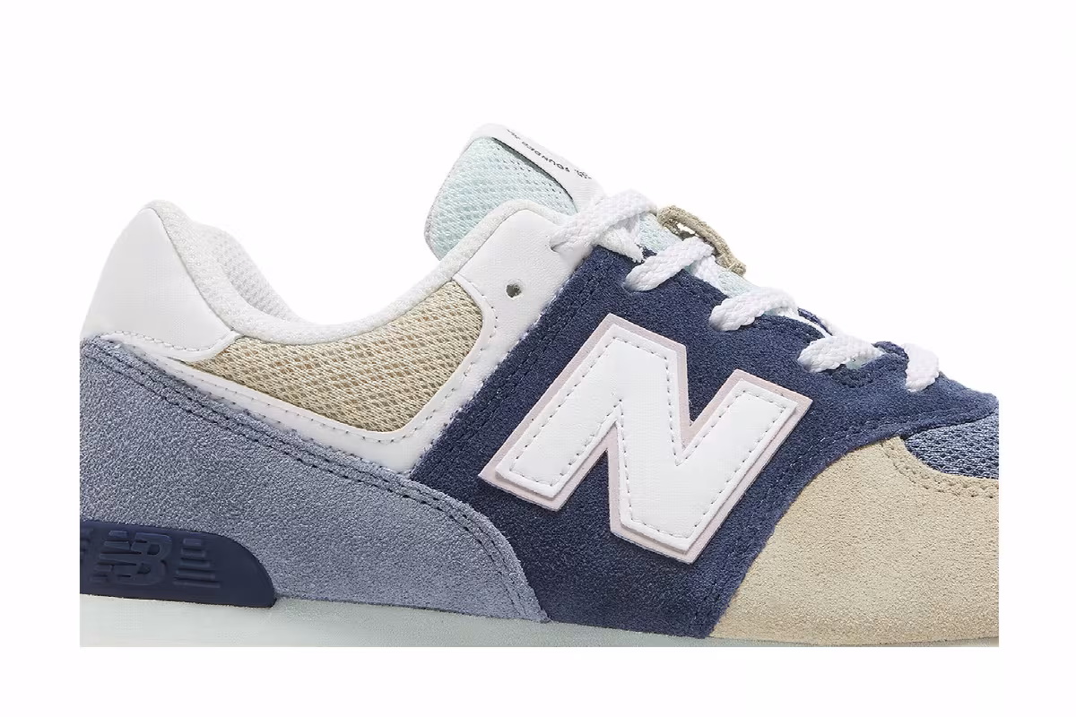 New Balance 574 Rugged Big Kid Summer Brights, view 3