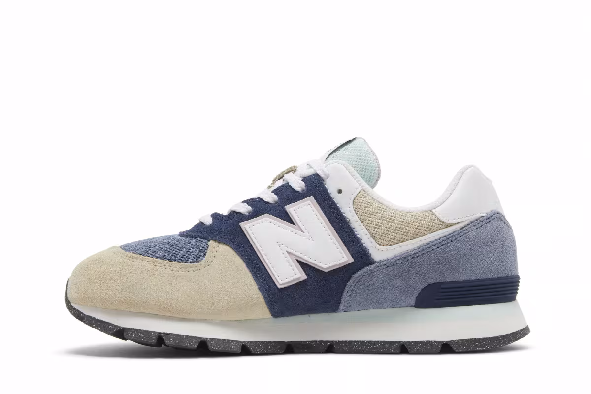 New Balance 574 Rugged Big Kid Summer Brights, view 4
