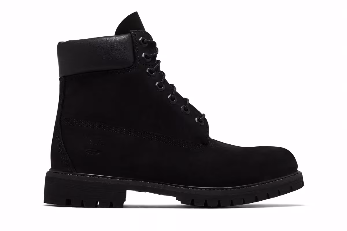 Timberland 6 Inch Premium Boot Black, view 2