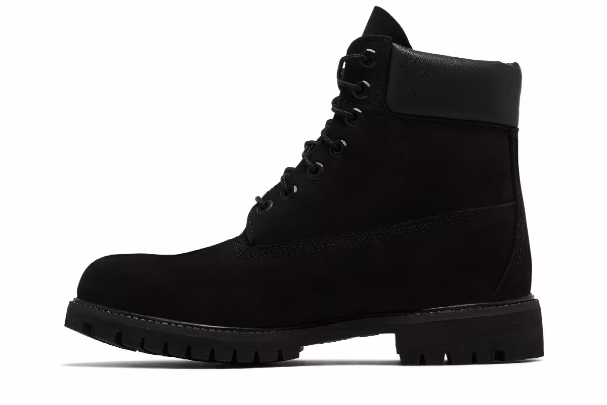 Timberland 6 Inch Premium Boot Black, view 4