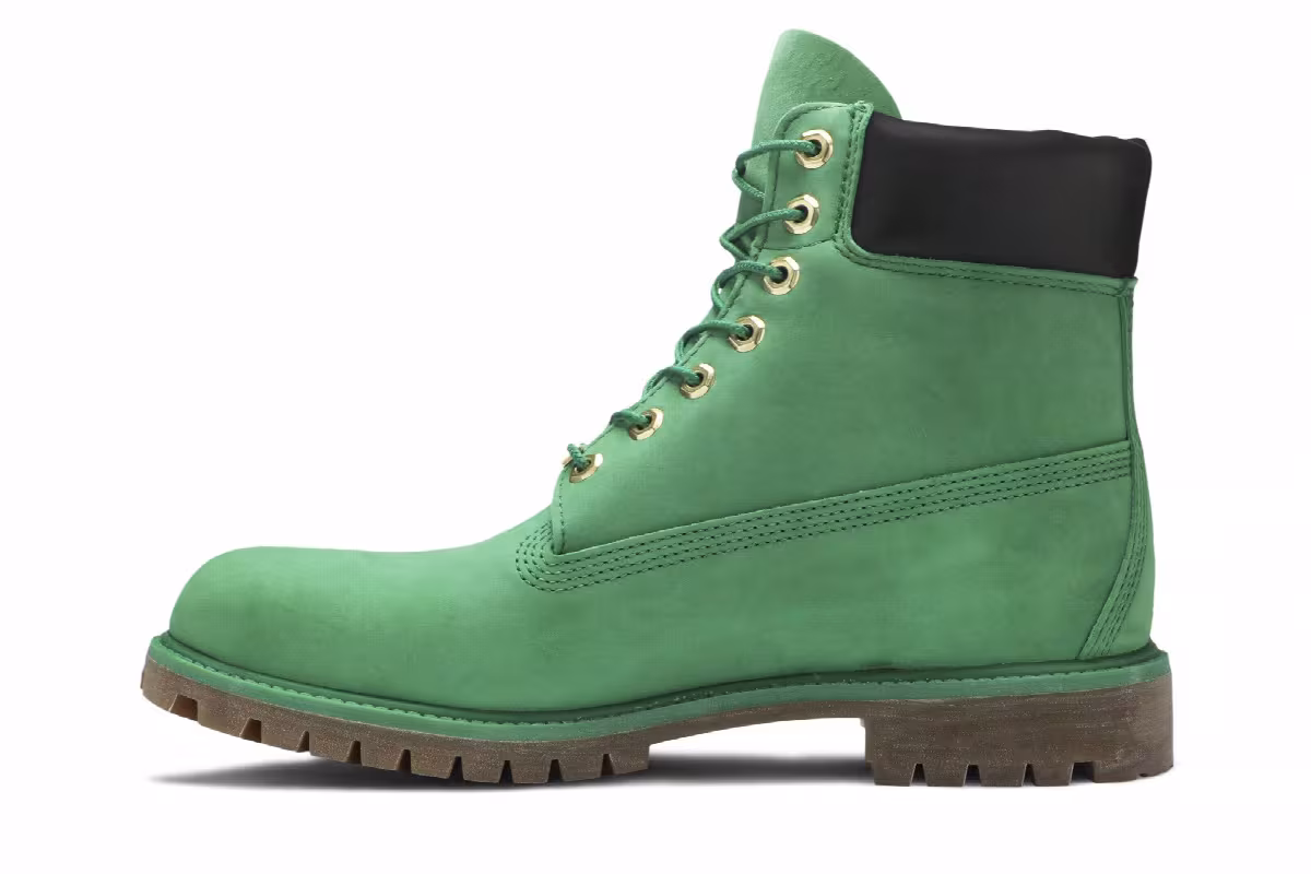 Timberland 6 Inch Premium Waterproof Boot Wintergreen, view 4