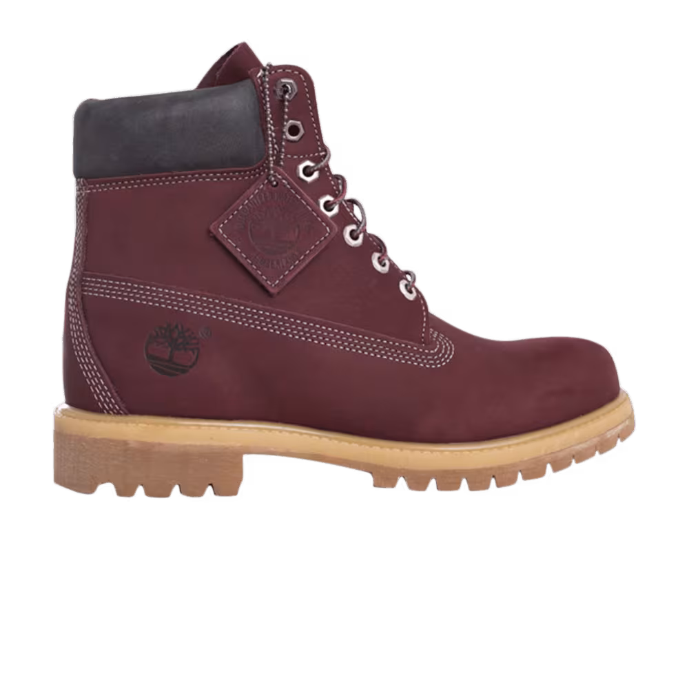 Timberland 6 Inch Premium Boot Maroon