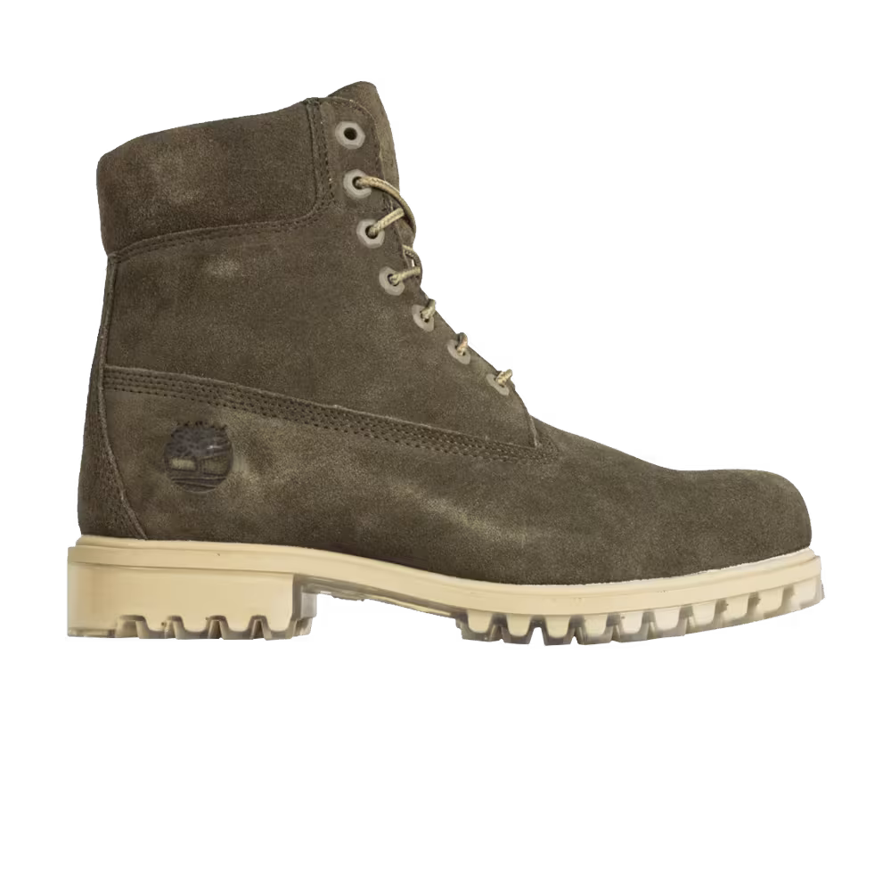 Timberland 6 Inch Premium Suede Boot Dark Olive