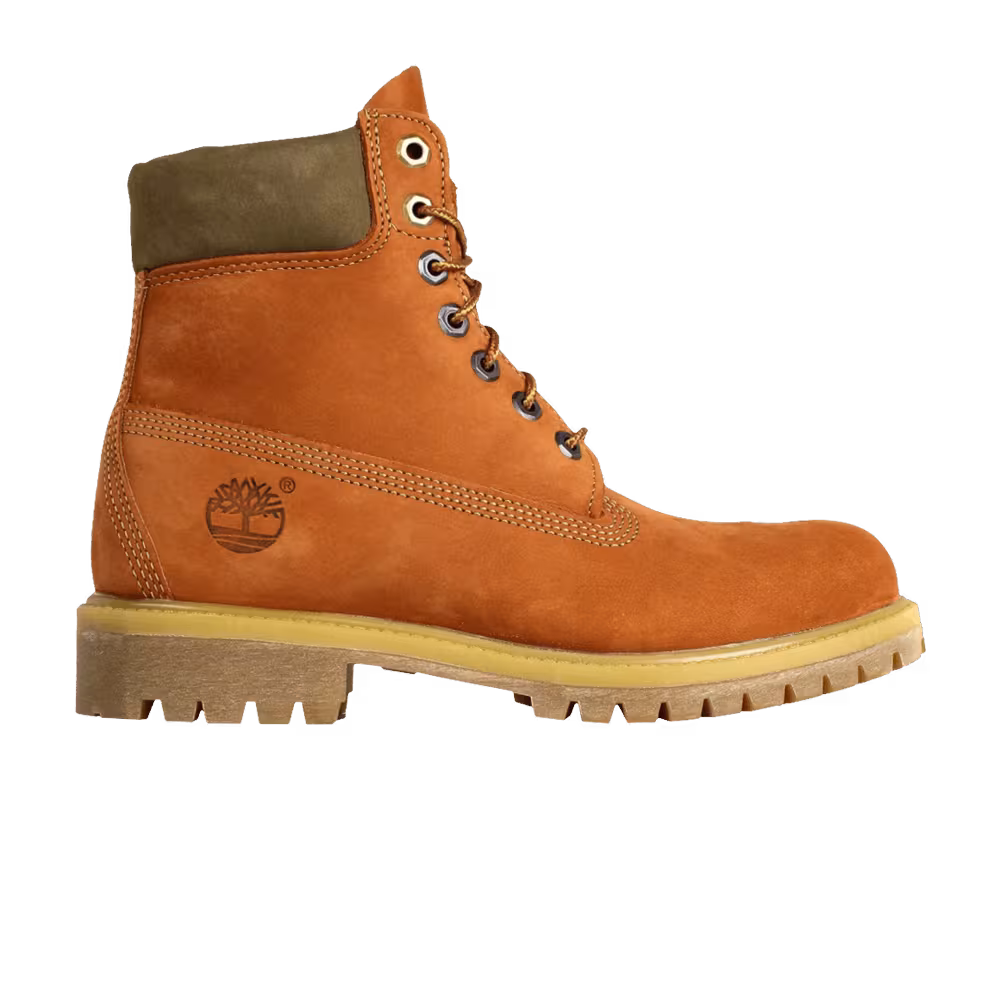 Timberland 6 Inch Premium Boot Dark Orange